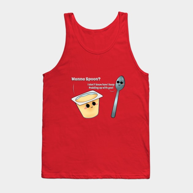 Vanilla Pudding Cup Tank Top by JessieiiiDesign